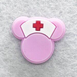 🔮 5/$25 Disney Minnie‎ Mouse Lilac Nurse Soft Plastic Pin